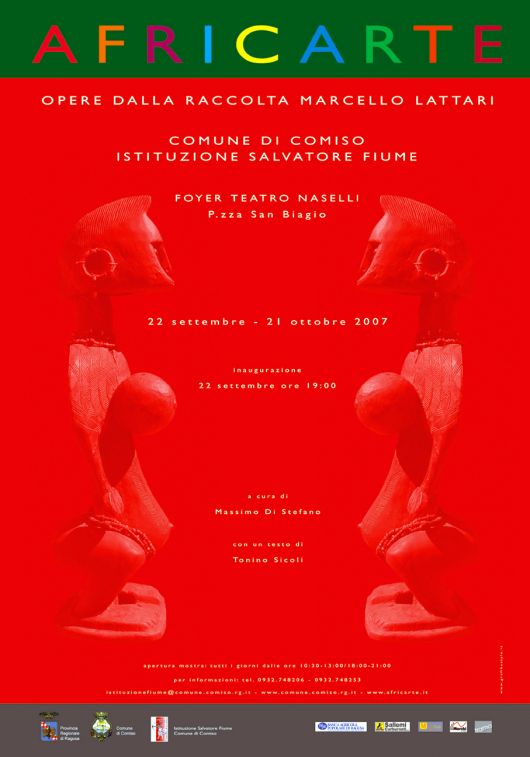 Locandina Africarte - Comiso